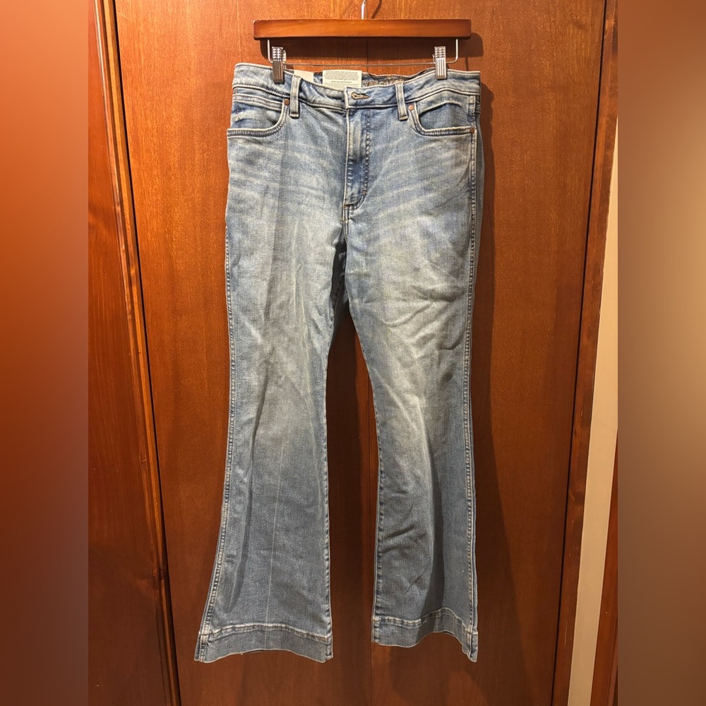 Wrangler Light Blue Flare Jeans
